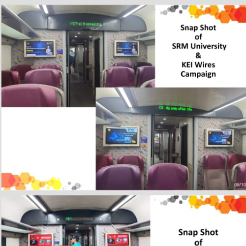 Vande Bharat Train LED Advertising – New Delhi to Varanasi (1 Month) - Image 4