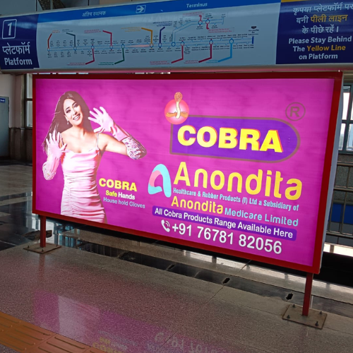 Noida Electronic City – Platform Backlit Display (10x5 ft, 1 Month)